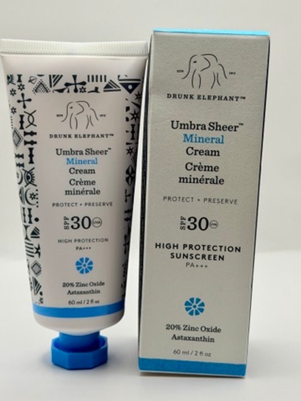 Drunk Elephant Umbra Sheer Mineral Cream SPF 30 (60 mL) 💰 MSRP: $36.00